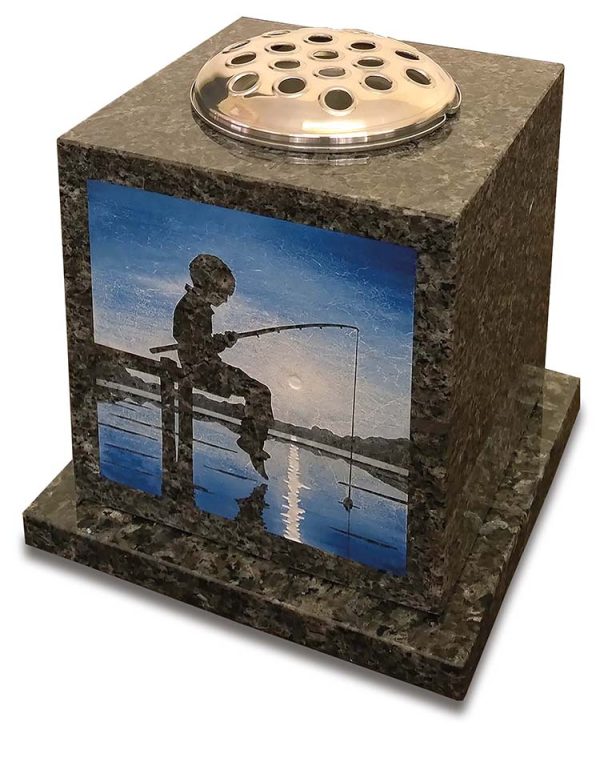 Brightwater Granite Vase Memorial