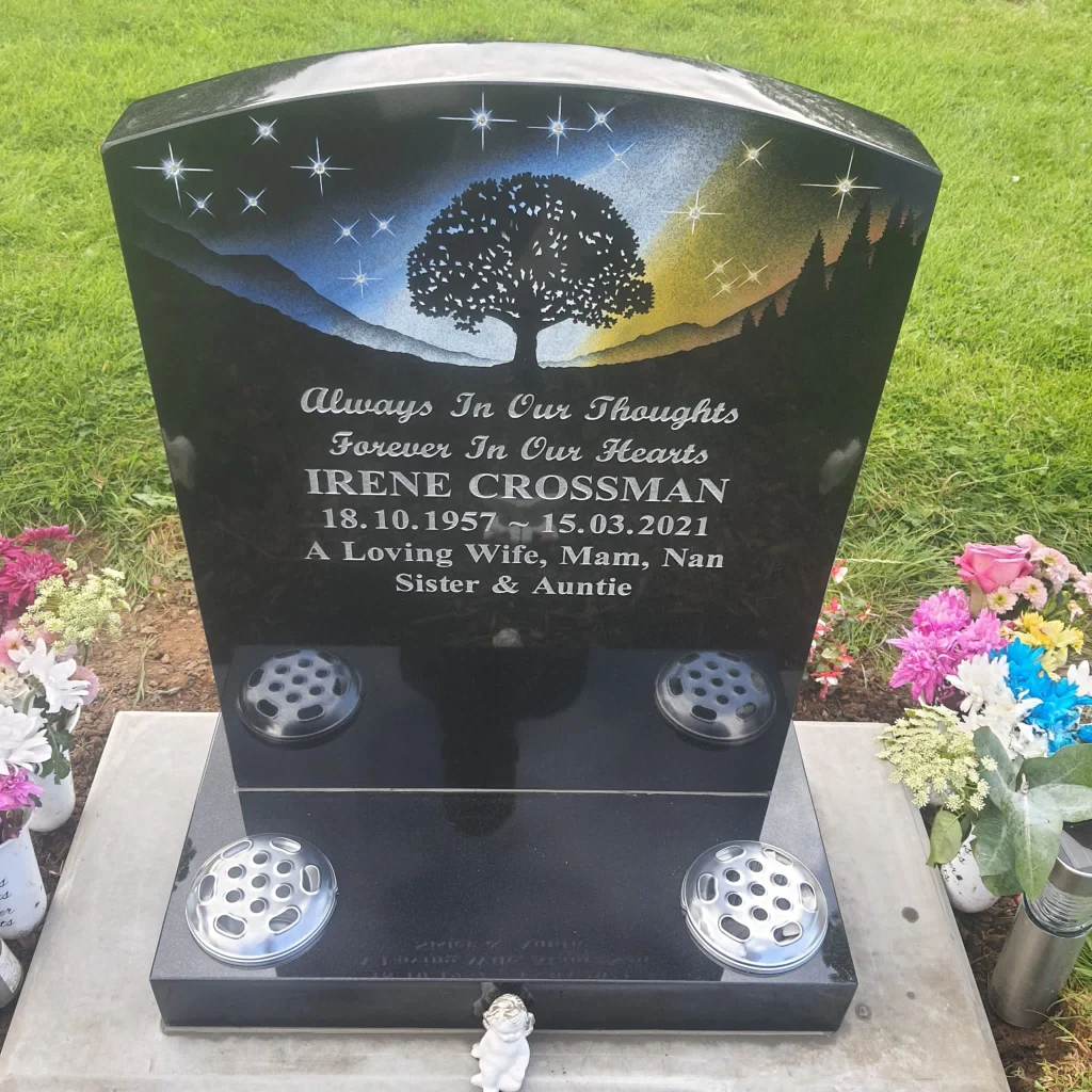 Picture of a Headstone Installed by C P Holland and Sons