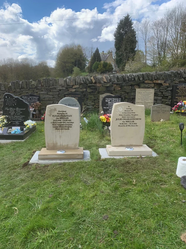 Picture of a Headstone Installed by C P Holland and Sons