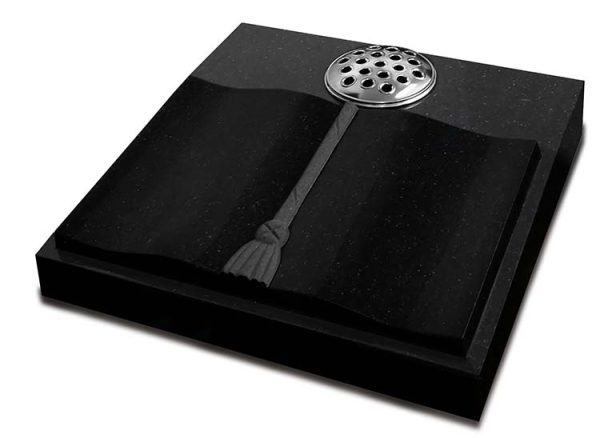 Black Galaxy Granite Desk Tablet Memorial