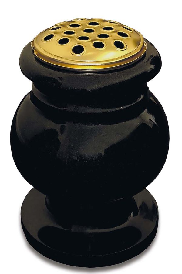 Black Granite Vase Memorial