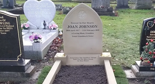 Photo of A Headstone