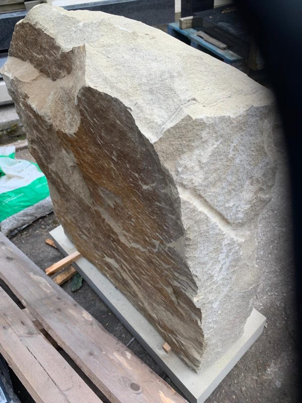 Natural Stone Headstone - 3ft - Image 3