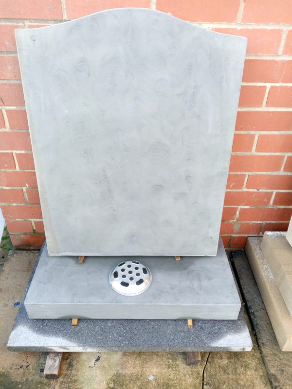 Grey / Blue Yorkshire Stone Memorial