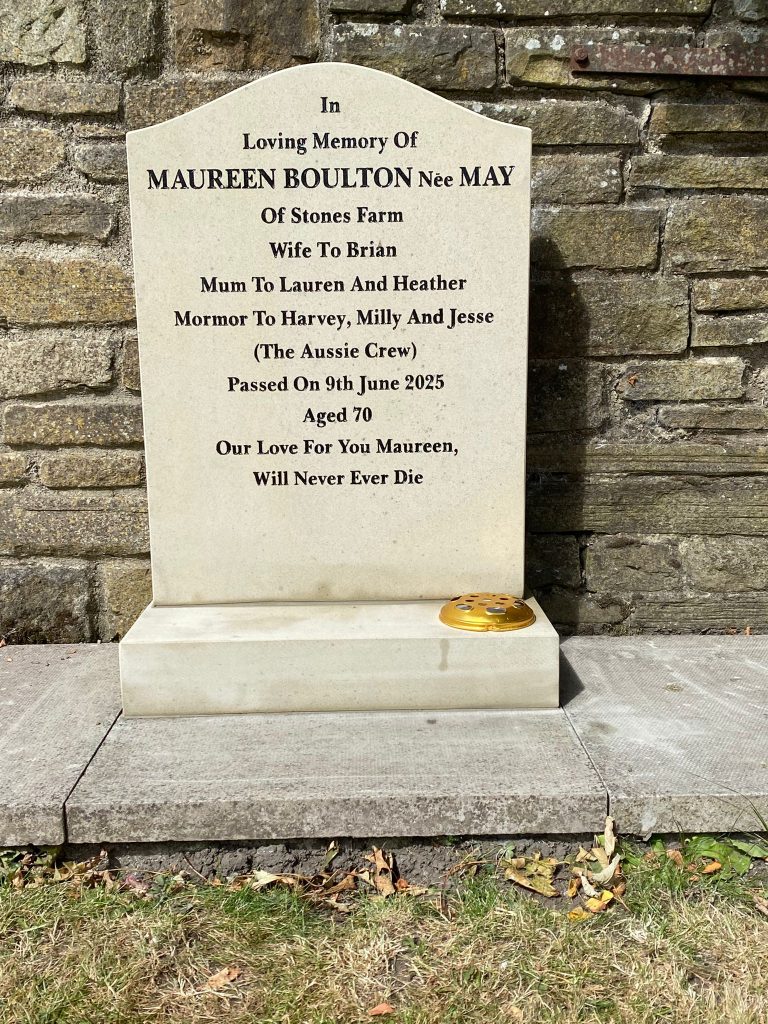 C P Holland & Sons Headstone